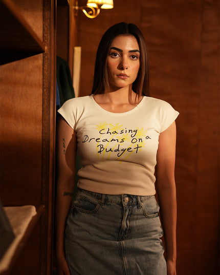 CHASING DREAMS BABY TEE