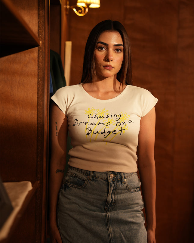 CHASING DREAMS BABY TEE