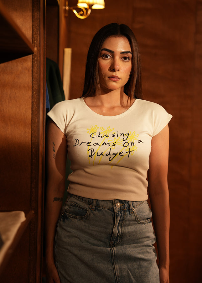 CHASING DREAMS BABY TEE