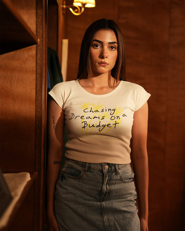 CHASING DREAMS BABY TEE