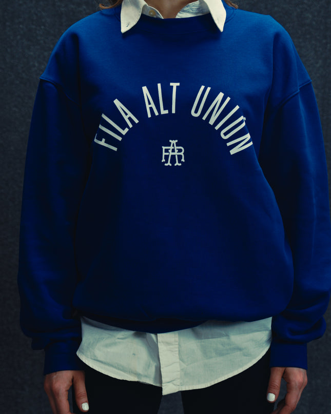 BLUE ALT UNION SWEATSHIRT