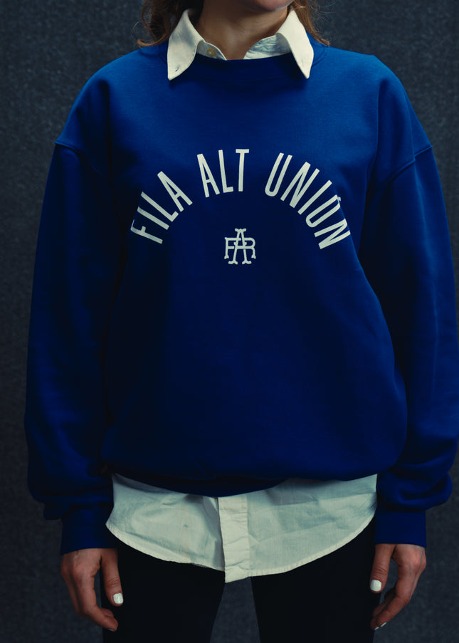 BLUE ALT UNION SWEATSHIRT