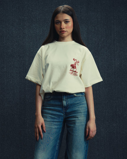 WHITE PARADE T-SHIRT