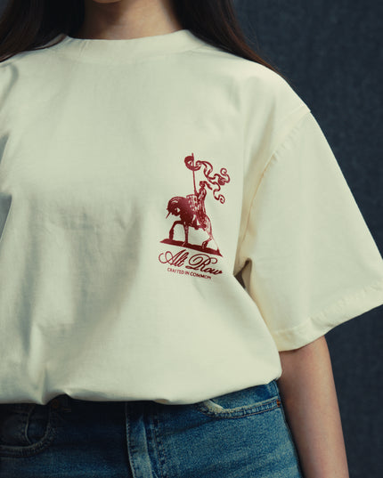 WHITE PARADE T-SHIRT