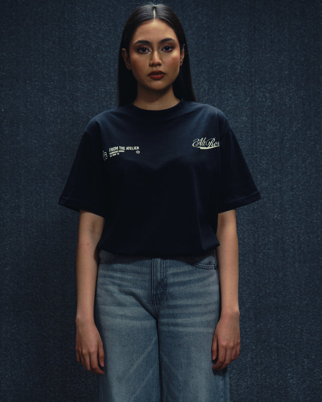 From the atelier Black T shirt