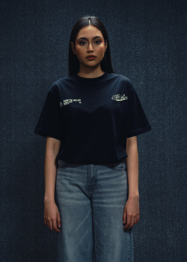 From the atelier Black T shirt