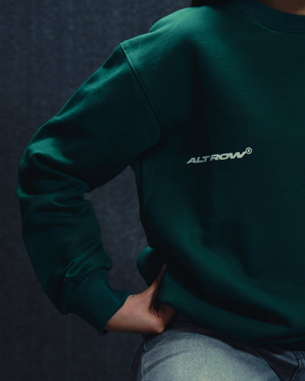 GREEN CRAFTED IN COMMON SWEATSHIRT
