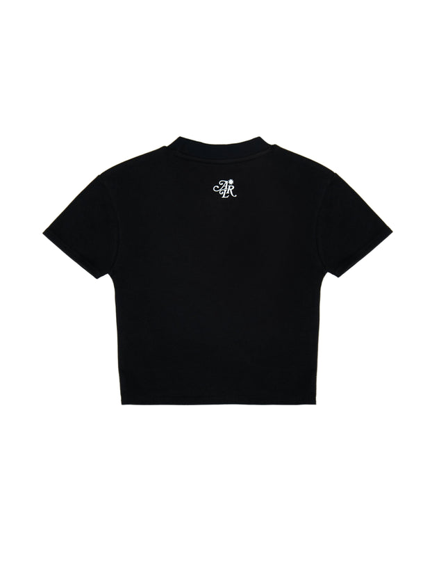 BLACK BABY TEE