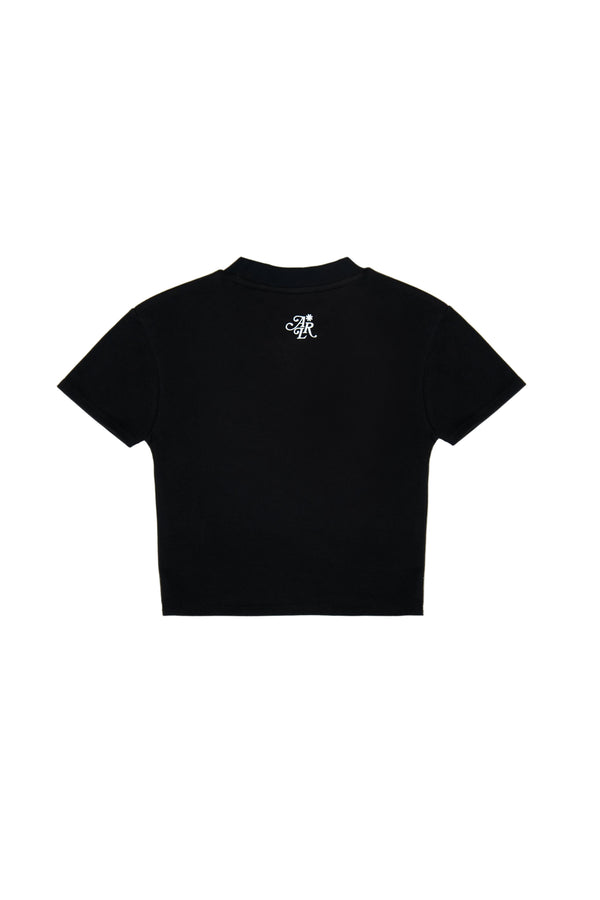 BLACK BABY TEE