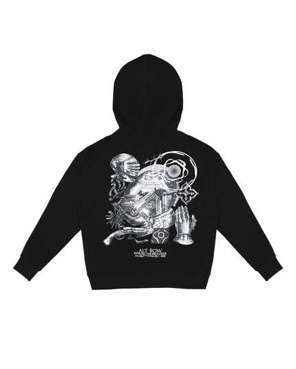 BLACK ARMOUR HOODIE