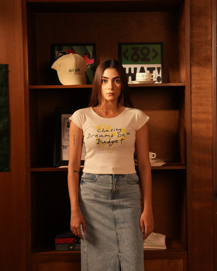 CHASING DREAMS BABY TEE