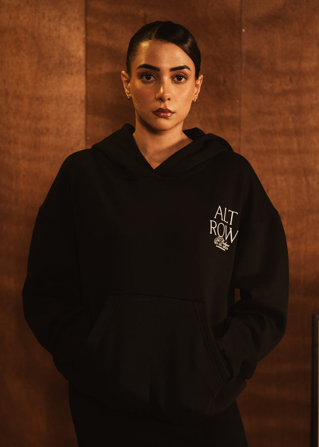 BLACK ARMOUR HOODIE