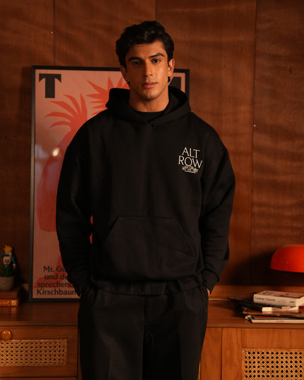 BLACK ARMOUR HOODIE
