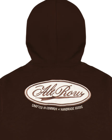 BROWN CRAFTED IN COMMON HOODIE
