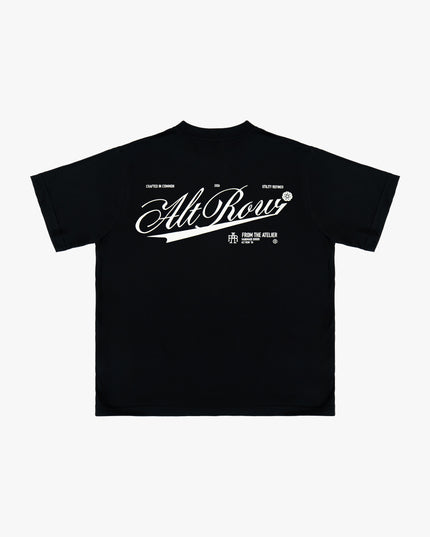 From the atelier Black T shirt