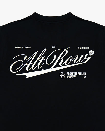 From the atelier Black T shirt