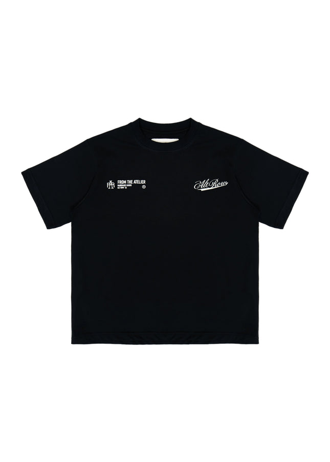 From the atelier Black T shirt