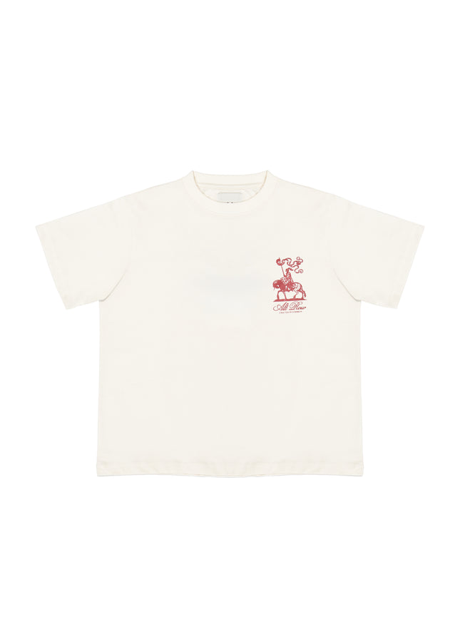 WHITE PARADE T-SHIRT